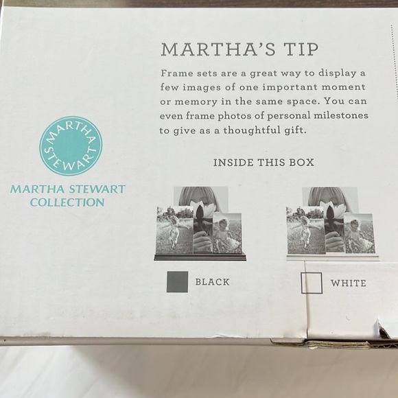 Martha Stewart Gallery TableTop Frame Display NIB - Picture 5 of 5